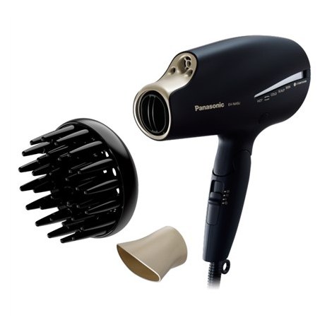Panasonic | Hair Dryer | EH-NA9J-K825 Nanoe | 1800 W | Number of temperature settings 4 | Diffuser nozzle | Black/Gold